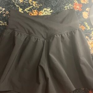 Aerie Black Athletic Shorts